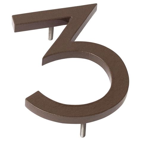 montague metal products floating house number|Modern House Numbers – Montague Metal Products.